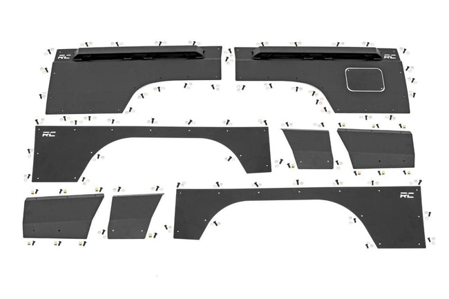 Rough Country Jeep Front & Rear Upper and Lower Quarter Panel Armor-84-96 Cherokee XJ