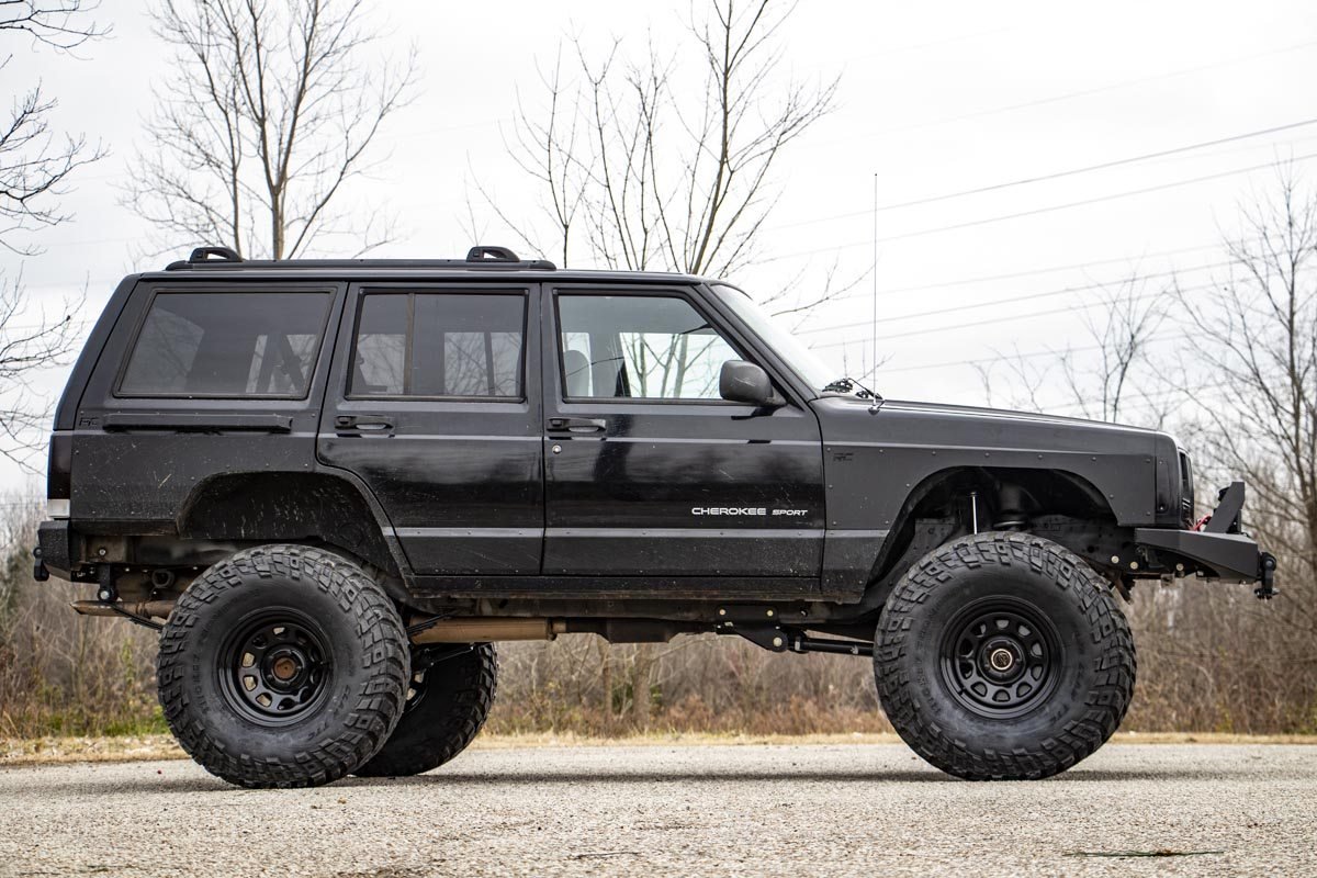 Rough Country Jeep Lower Door Armor 97-01 Cherokee XJ
