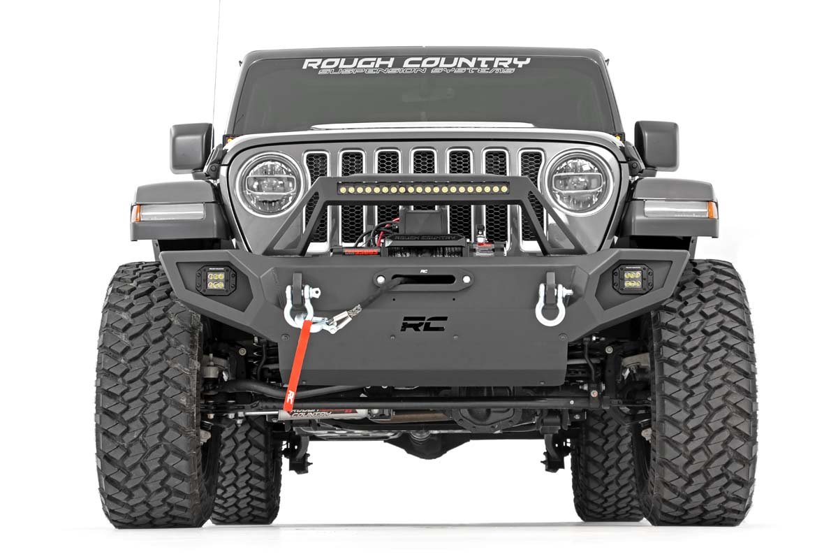 Rough Country Jeep Full Width Front Trail Bumper JK/JL/JT Gladiator