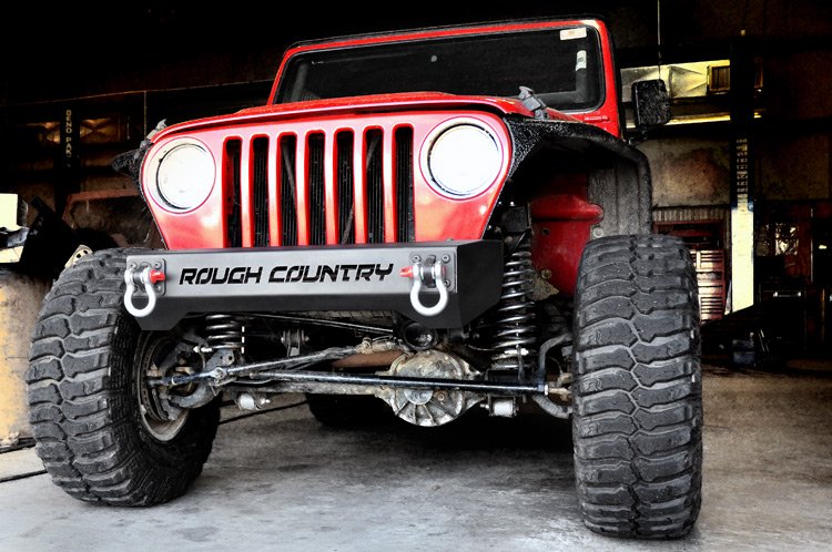 Rough Country Jeep D-Ring Kit RC Bumpers 04-06 4WD Jeep Wrangler TJ