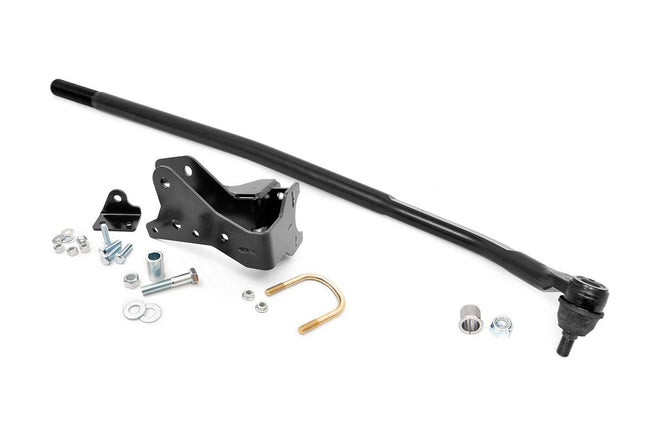 Rough Country Jeep High Steer Drag Link & Track Bar Bracket Kit 07-18 Wrangler JK