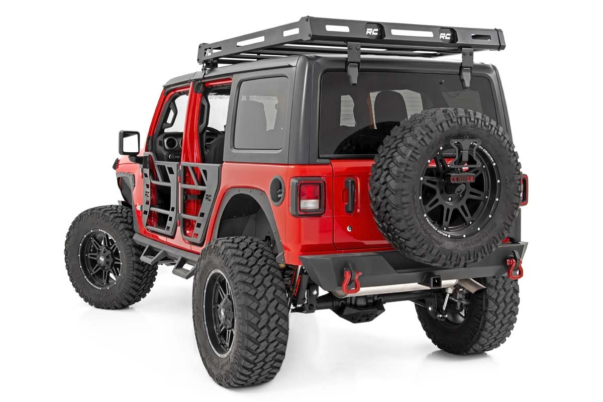 Rough Country Jeep Roof Rack System 18-20 Wrangler JL