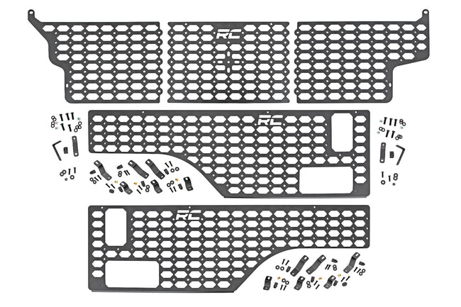 Rough Country Jeep Molle Panel Bed Mounting System 20-21 Gladiator Combo-All Sides