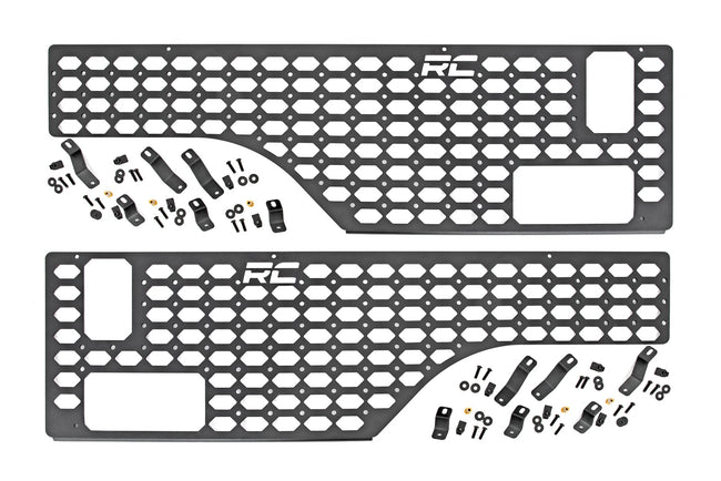 Rough Country Jeep Molle Panel Bed Mounting System 20-21 Jeep Gladiator Driver and Passenger