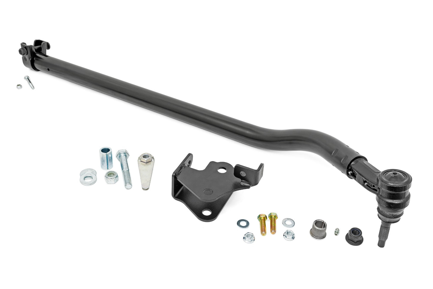 Rough Country High Steer Kit Track Bar Bracket Combo 18-22 Jeep Wrangler JL