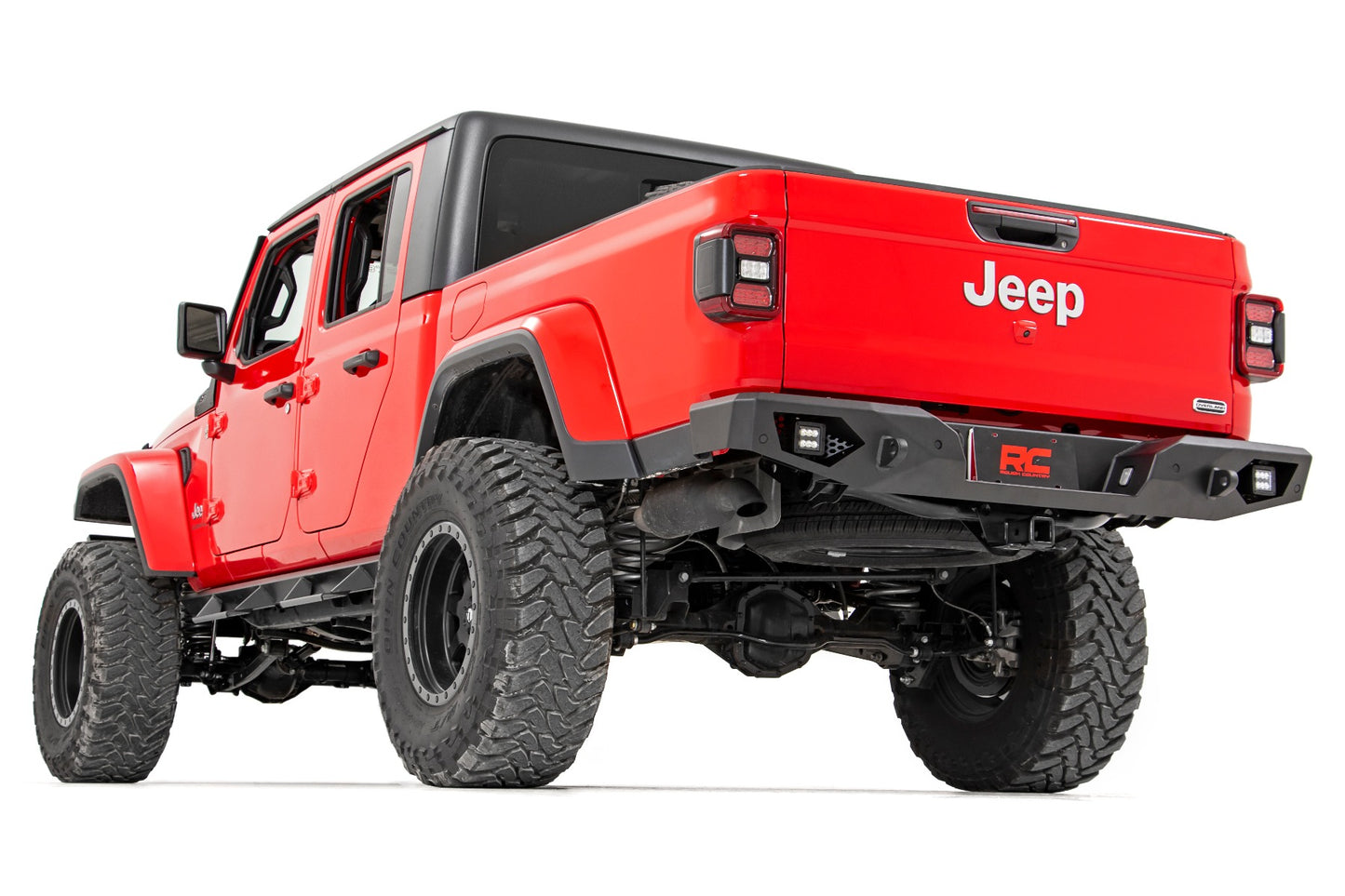 Rough Country Jeep Heavy-Duty Rear LED Bumper For 2020 Gladiator