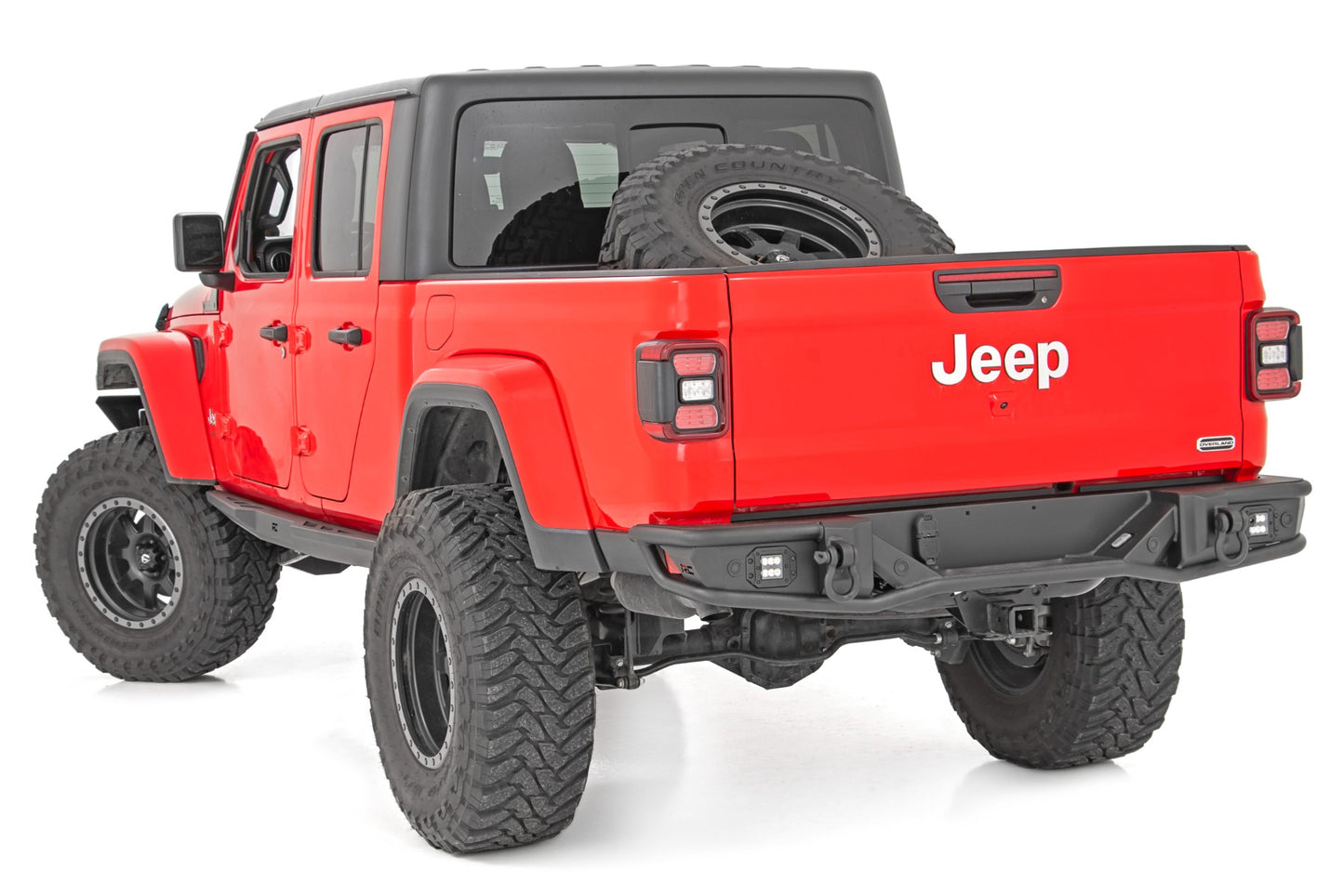 Rough Country Rear Bumper Tubular 20-22 Jeep Gladiator JT 4WD