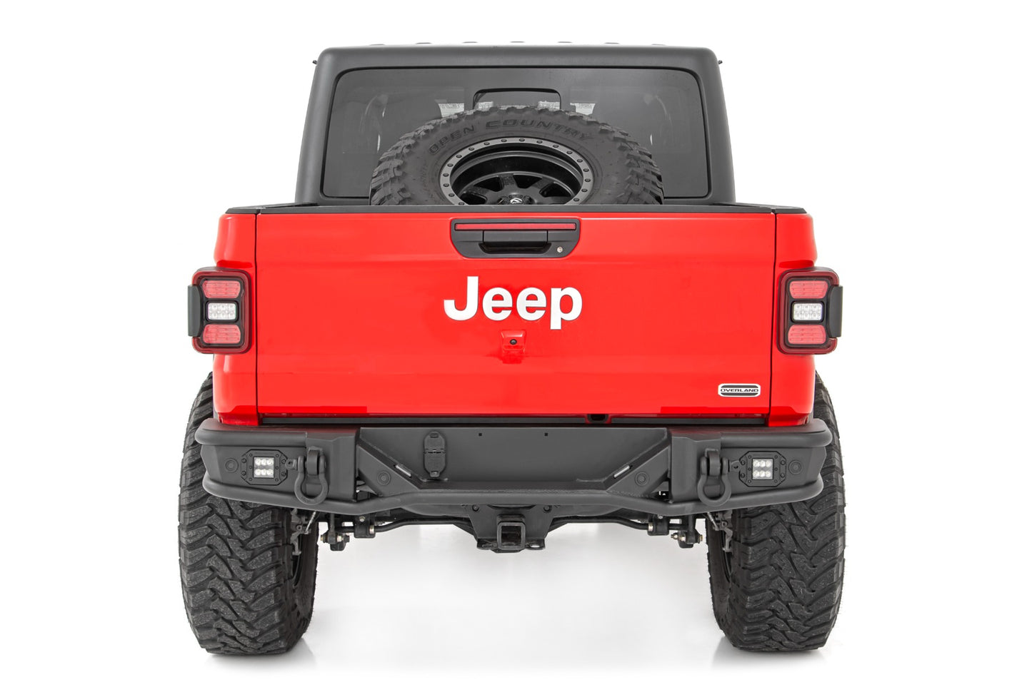 Rough Country Rear Bumper Tubular 20-22 Jeep Gladiator JT 4WD