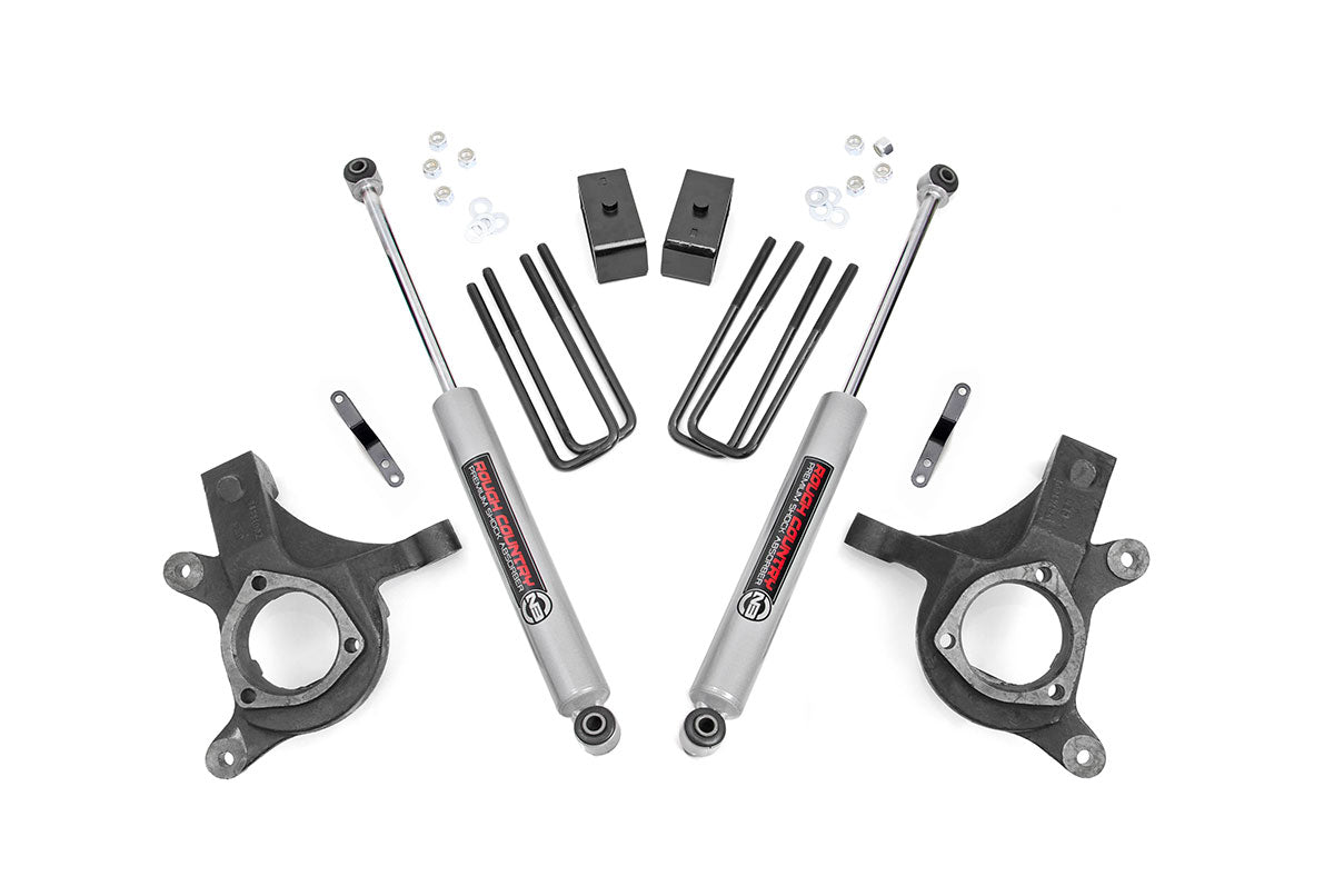 Rough Country 3.0 Inch GM Suspension Lift Kit (07-13 1500 PU 2WD)