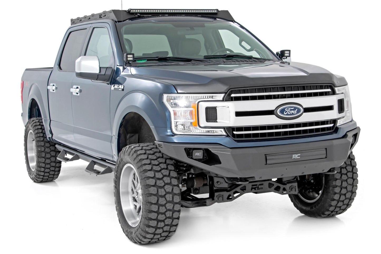 Rough Country Ford Front High Clearance LED Bumper 18-20 Ford F-150