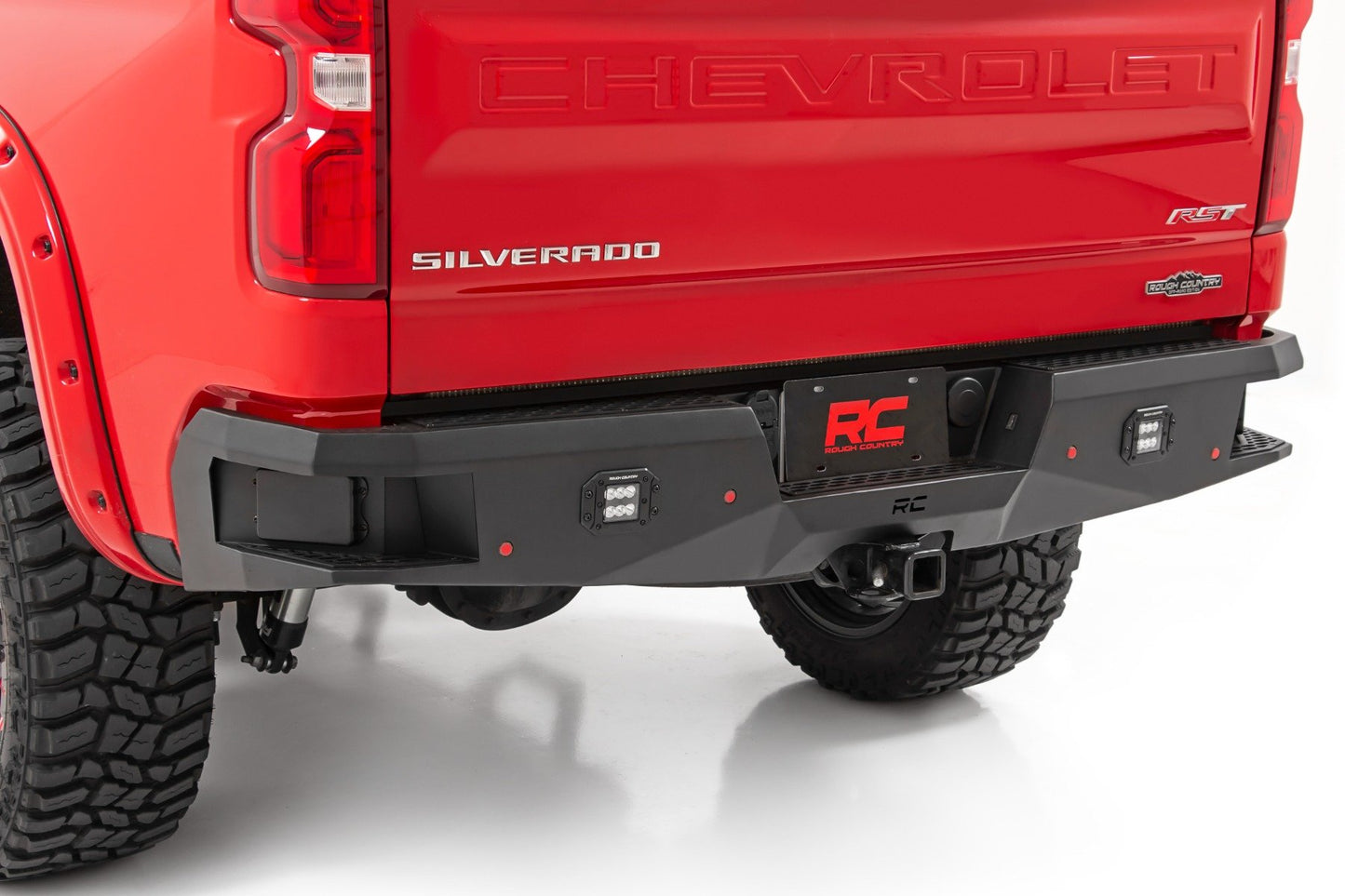 Rough Country Chevrolet Heavy-Duty Rear LED Bumper 19-22 Chevrolet Silverado 1500