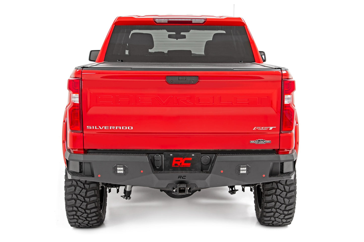 Rough Country Chevrolet Heavy-Duty Rear LED Bumper 19-22 Chevrolet Silverado 1500