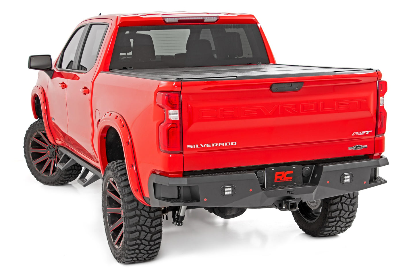 Rough Country Chevrolet Heavy-Duty Rear LED Bumper 19-22 Chevrolet Silverado 1500