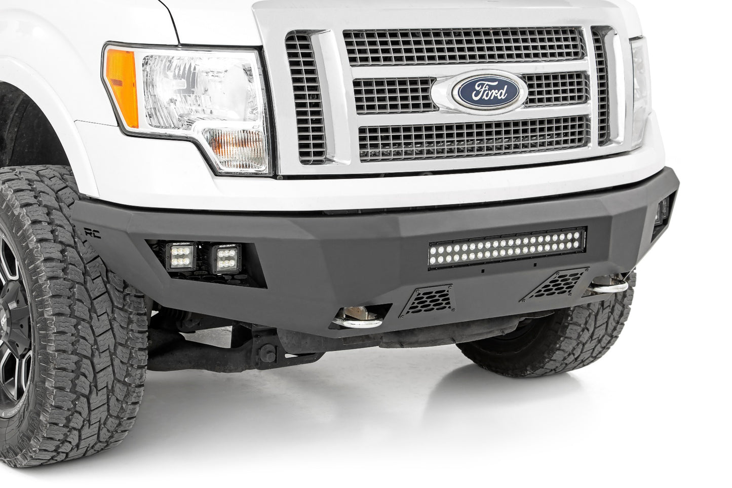 Rough Country Ford Heavy-Duty Front LED Bumper For 09-14 F-150