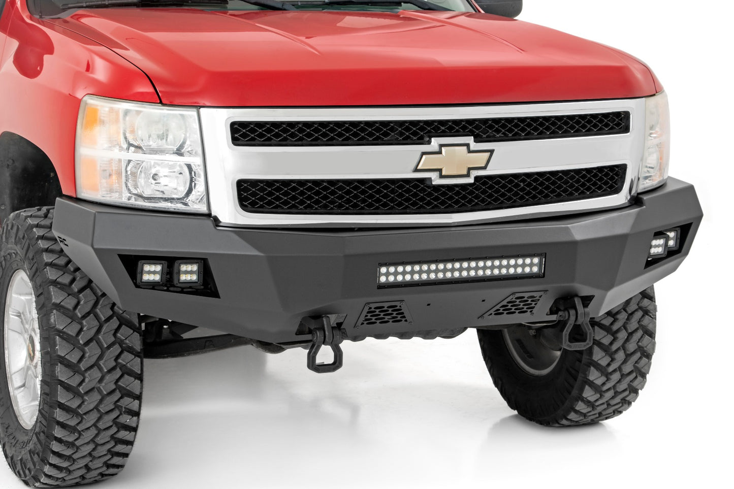 Rough Country Chevy Heavy-Duty Front LED Bumper For 07-13 Chevrolet Silverado 1500