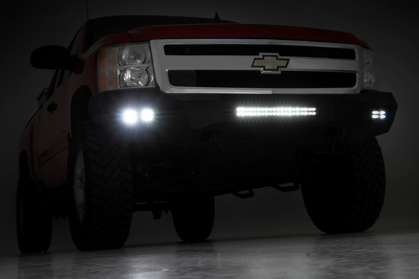 Rough Country Chevy Heavy-Duty Front LED Bumper For 07-13 Chevrolet Silverado 1500