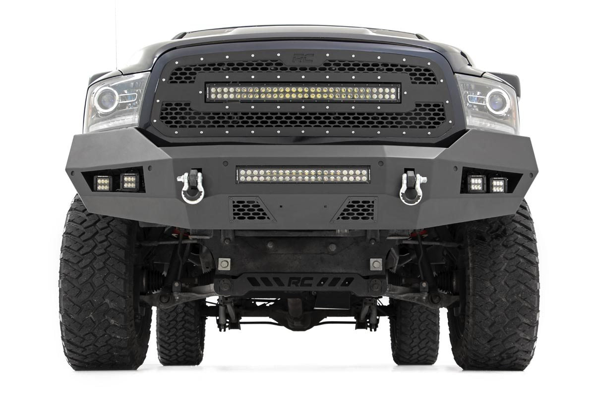 Rough Country RAM Heavy-Duty Front LED Bumper 13-18 1500