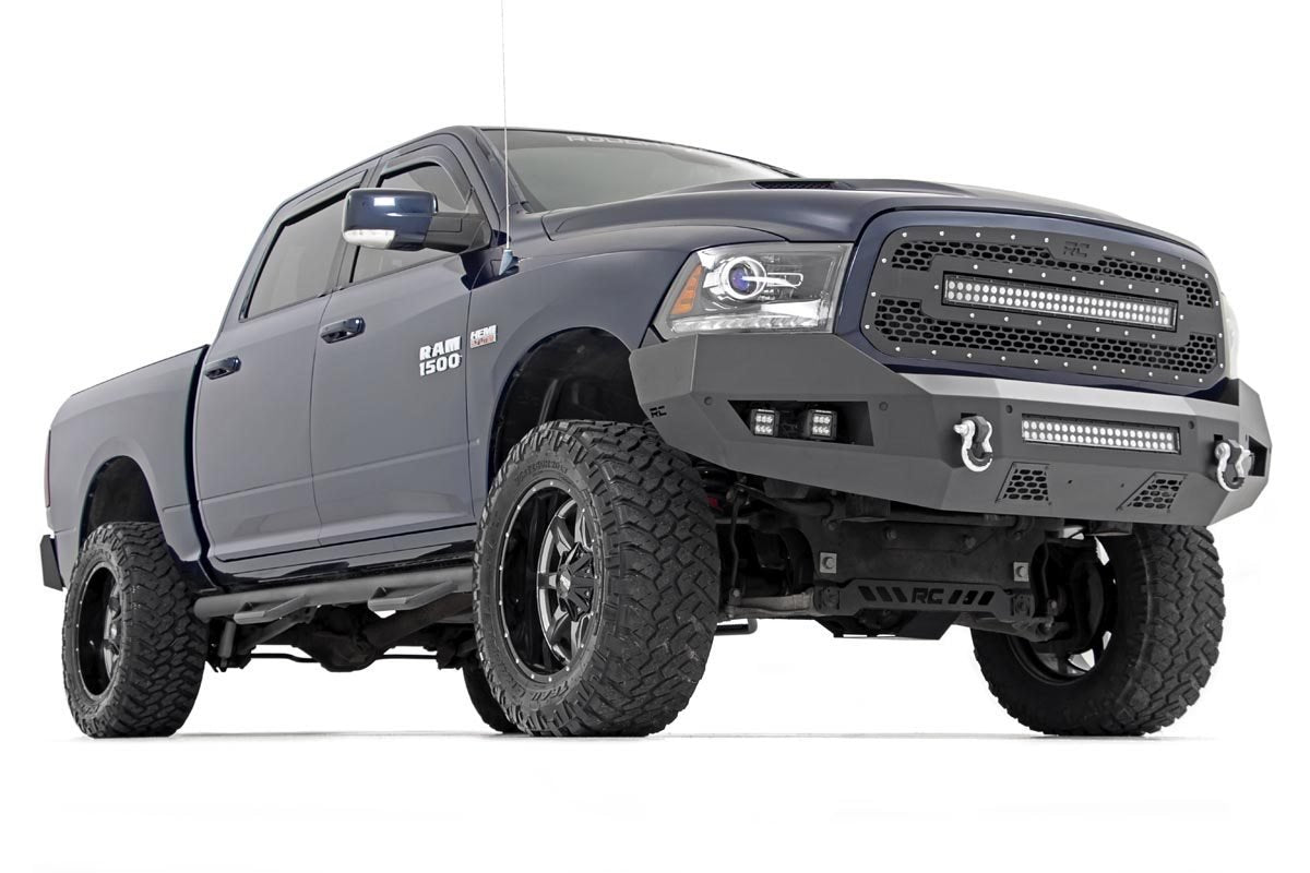 Rough Country RAM Heavy-Duty Front LED Bumper 13-18 1500