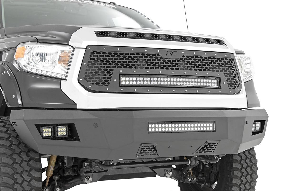 Rough Country Tundra Heavy-Duty Front LED Bumper 14-20 Tundra