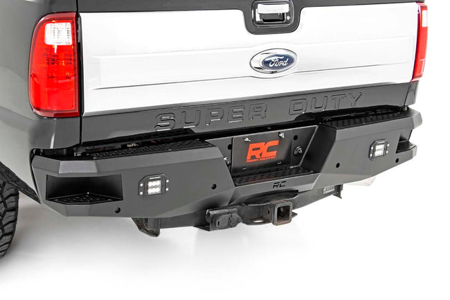 Rough Country Ford F-250/F-350 Heavy-Duty Rear LED Bumper For 99-16 F-250/F-350 4WD