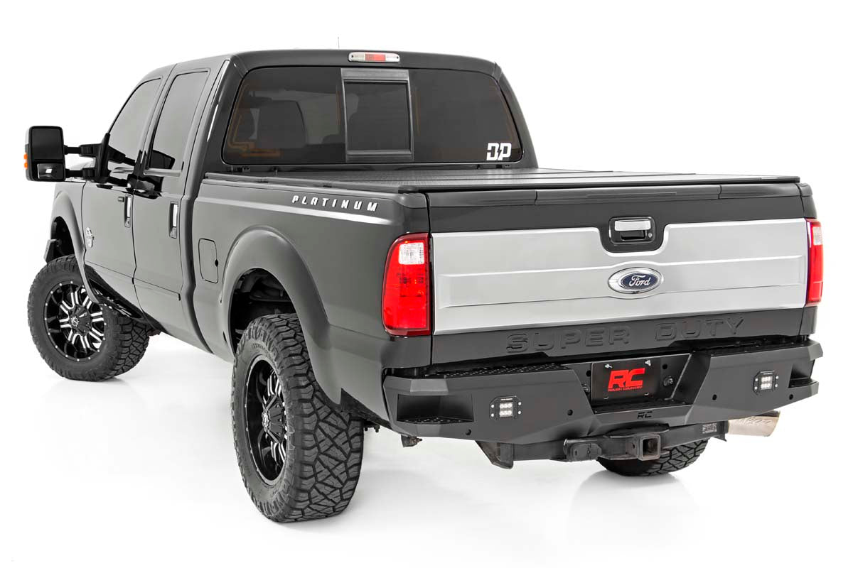 Rough Country Ford F-250/F-350 Heavy-Duty Rear LED Bumper For 99-16 F-250/F-350 4WD