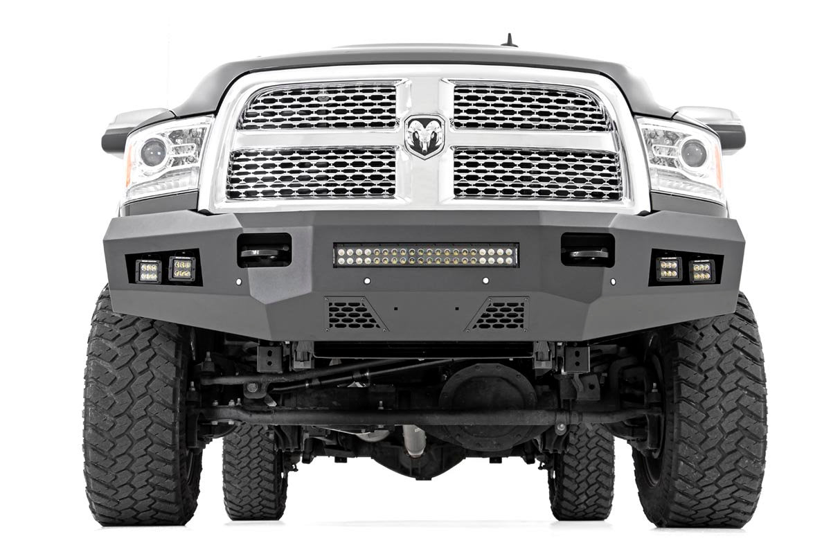 Rough Country RAM Heavy-Duty Front LED Bumper 10-18 2500/3500