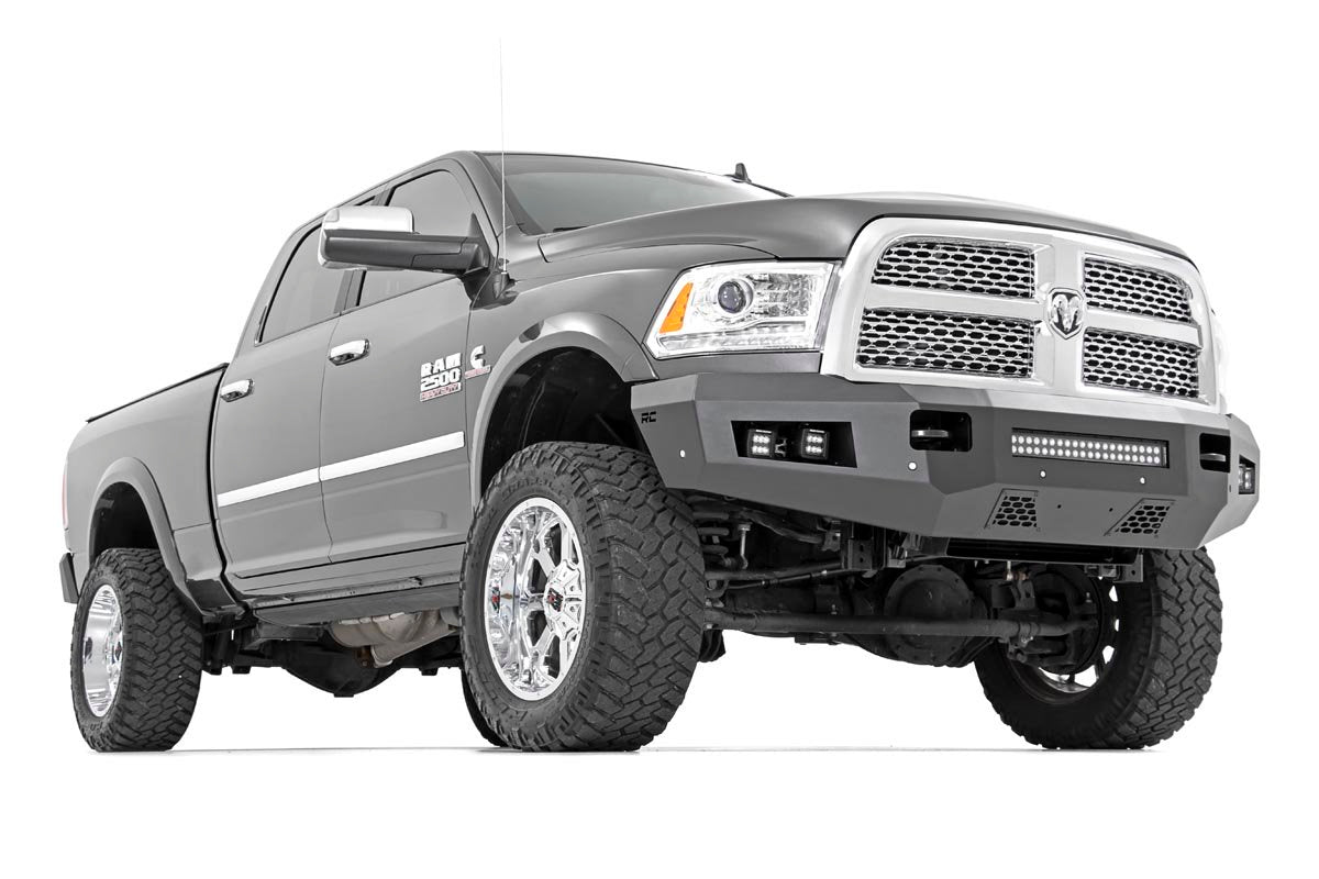 Rough Country RAM Heavy-Duty Front LED Bumper 10-18 2500/3500