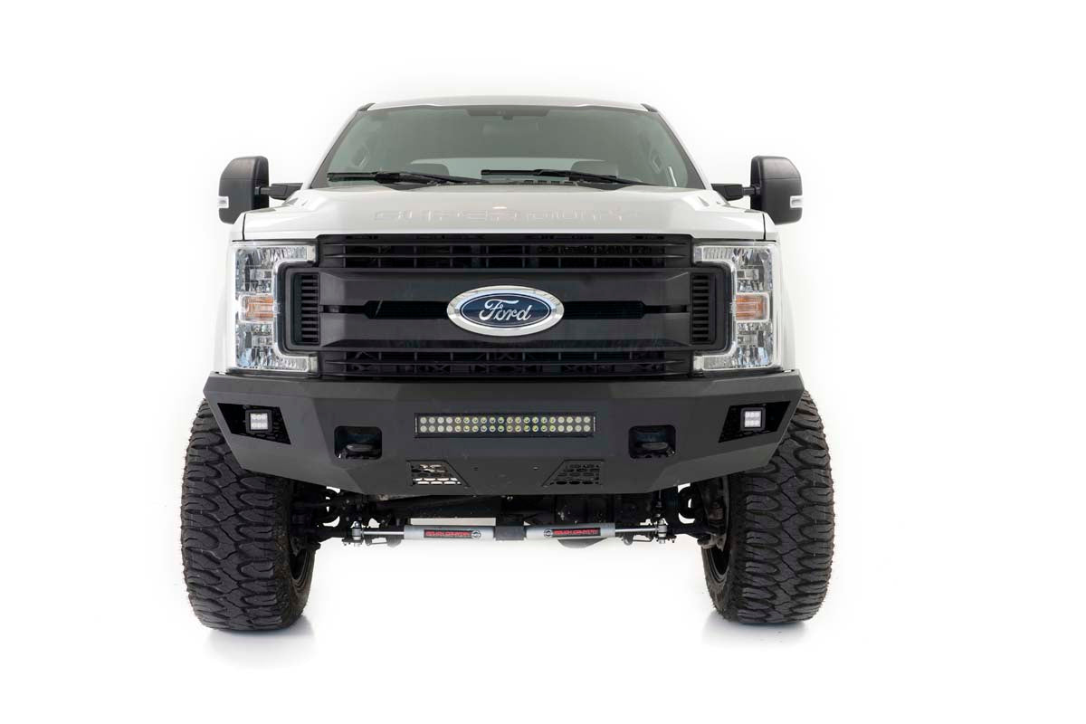 Rough Country Ford Heavy-Duty Front LED Bumper 17-20 F-250/F-350