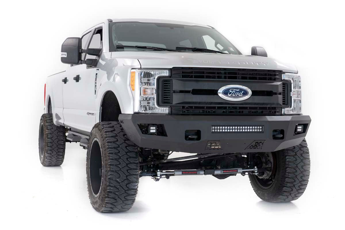 Rough Country Ford Heavy-Duty Front LED Bumper 17-20 F-250/F-350