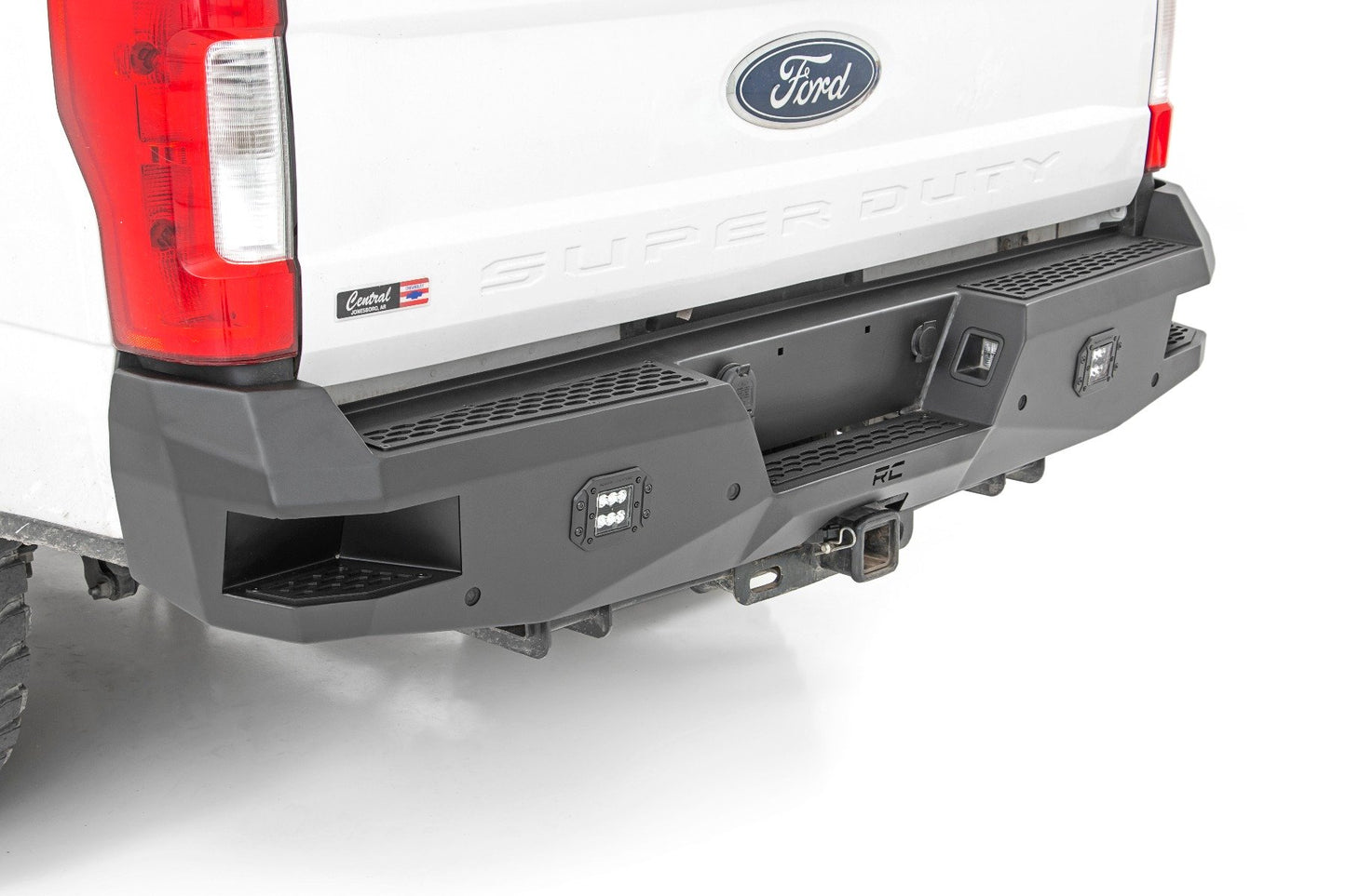 Rough Country Ford Heavy-Duty Rear LED Bumper 17-20 F-250/F-350