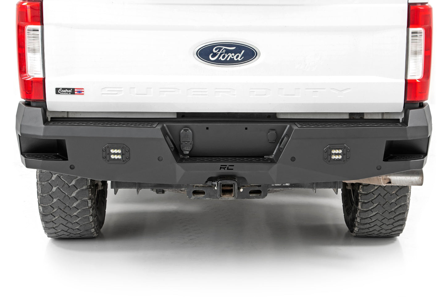 Rough Country Ford Heavy-Duty Rear LED Bumper 17-20 F-250/F-350