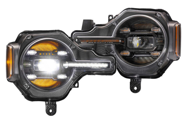 Morimoto 2021-2023 Ford Bronco XB LED Headlights, White DRL