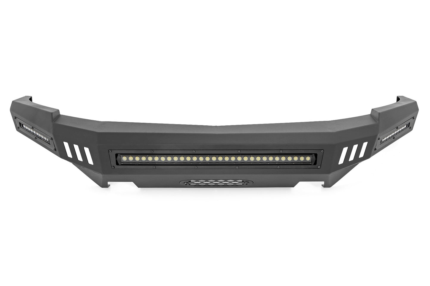 Rough Country Front Prerunner Bumper Black LEDs 07-13 Chevrolet Silverado 1500 2WD/4WD