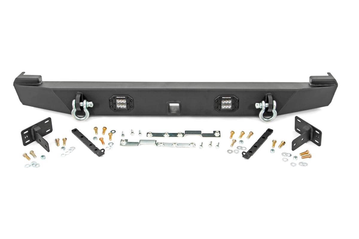 Rough Country Jeep Rear LED Bumper 84-01 Cherokee XJ