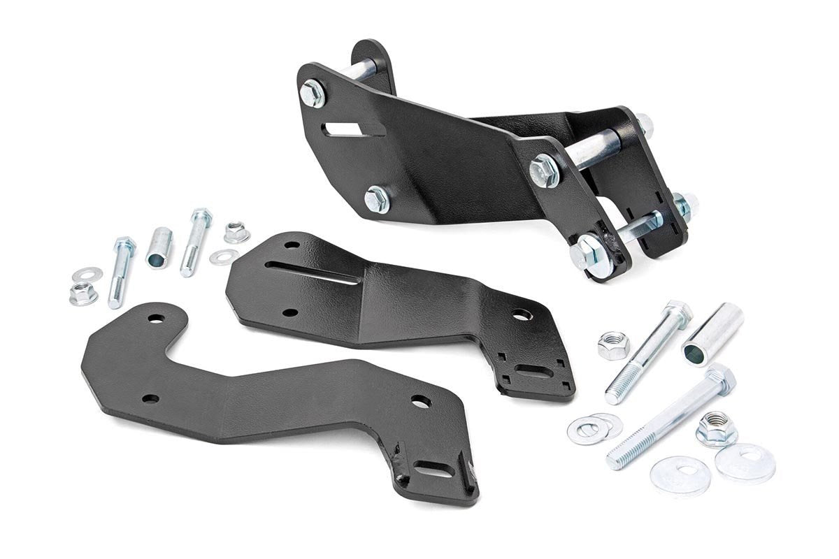 Rough Country Jeep Front Control Arm Relocation Kit 07-18 JK Wrangler