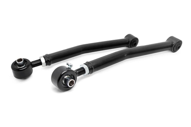 Rough Country Jeep Adjustable Control Arms Rear-Upper 07-18 Wrangler JK