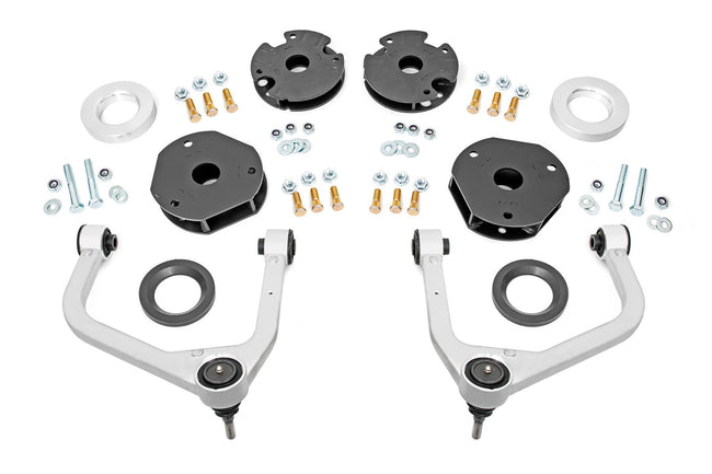Rough Country 3.5 Inch GM Suspension Lift Kit w/Forged Upper Control Arms 2021-2023 Tahoe/Suburban