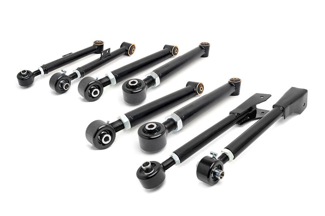 Rough Country Jeep Adjustable Control Arms Set 97-06 4WD Jeep Wrangler TJ