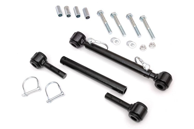 Rough Country Jeep Rear Sway Bar Disconnects 4-6 Inch 97-06 4WD Wrangler TJ