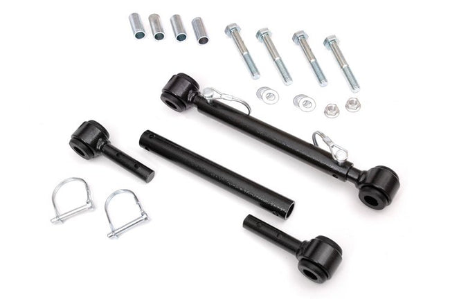 Rough Country Jeep Rear Sway Bar Disconnects 4-6 Inch 97-06 4WD Wrangler TJ