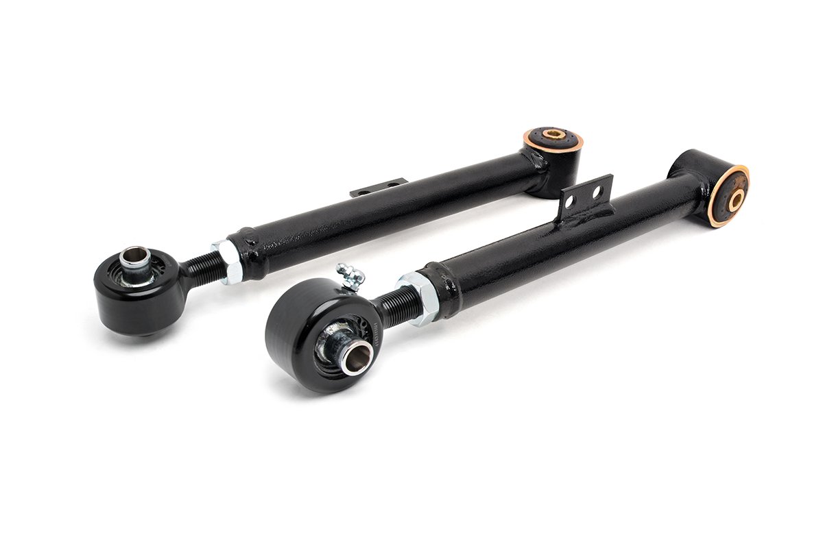 Rough Country Jeep Adjustable Control Arms Rear-Upper 93-98 Grand Cherokee ZJ 97-06 Wrangler TJ