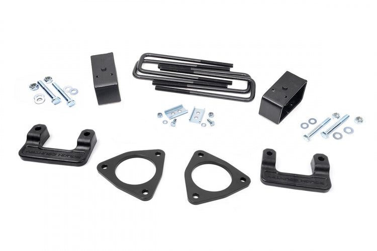 Rough Country 2.5 Inch Leveling Lift Kit 14-18 1500 Sierra Denali w/MagneRide Cast Aluminum