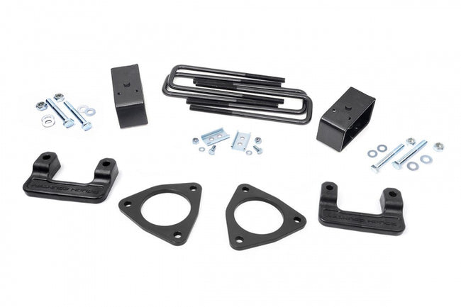 Rough Country 2.5 Inch Leveling Lift Kit 14-18 1500 Sierra Denali w/MagneRide Cast Aluminum