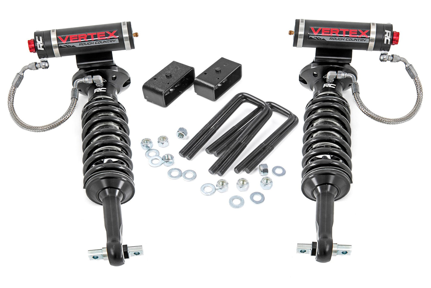 Rough Country 2.5 Inch GM Leveling Lift Kit w/Vertex Struts (07-18 1500 PU)
