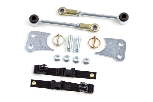 Zone Offroad 07-18 Jeep Wrangler JK 3-4in Front Sway Bar Disconnect