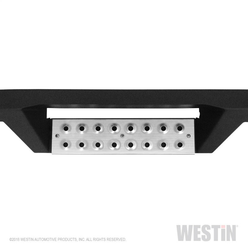 Westin/HDX Stainless 15-18 Ford F-150 SC/17-24 F-250/F-350 CC Drop Nerf Step Bars - Textured Black