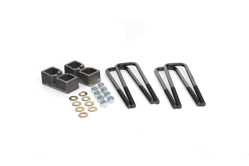 Daystar 1988-2017 Chevy Silverado 1500 2WD/4WD - 2in Rear Block & U-Bolt Kit