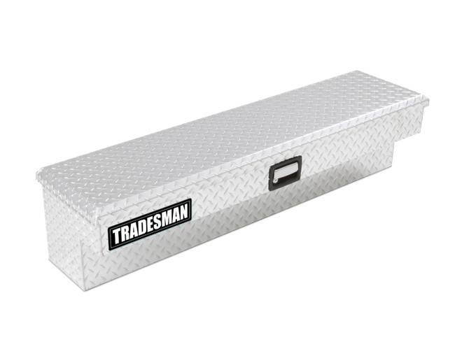 Tradesman Aluminum Side Bin Truck Tool Box (60in.) - Brite
