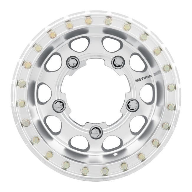 Method MR103 Buggy Beadlock 17x6.5 -38mm Offset 5x205 160mm CB Raw Machined w BH-H24125 Wheel
