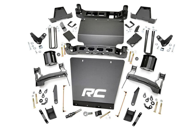 Rough Country 7 Inch GMC Suspension Lift Kit 14-18 Sierra 1500 Denal 4WD w/MagneRide Steel